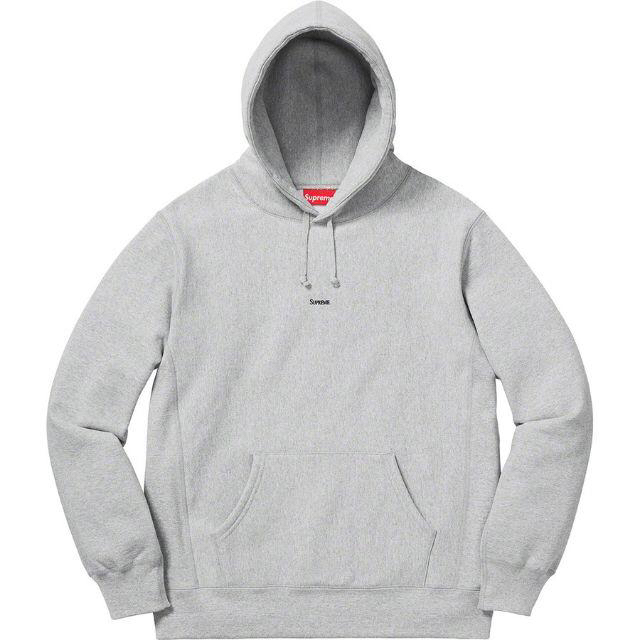 【L】Micro Logo Hooded Sweatshirt