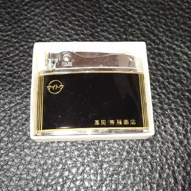 ZIPPO(ジッポー)の[masa様専用]ROLEX オイルライター 昭和モダン ビンテージ メンズのファッション小物(タバコグッズ)の商品写真