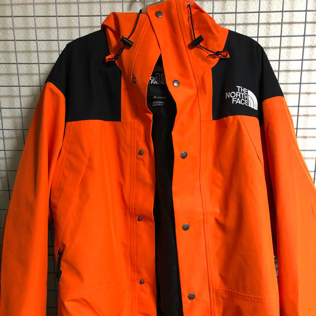 ザノースフェイス US規格 オレンジ マウンテンジャケット Lサイズ 日本