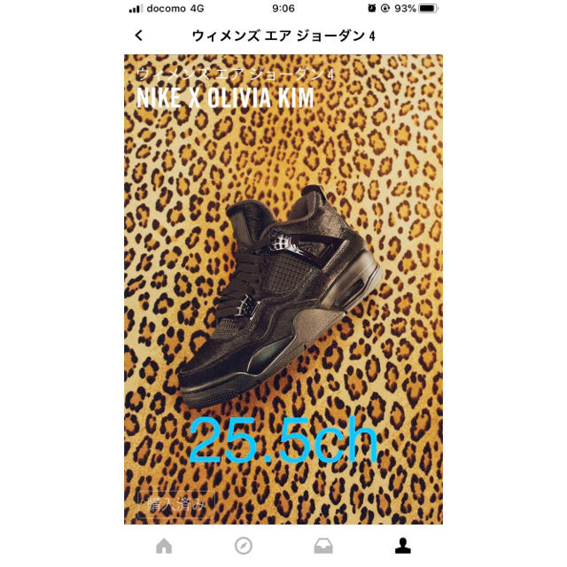 エアジョーダン4 オリビアキム エアジョーダン4 オリビアキム