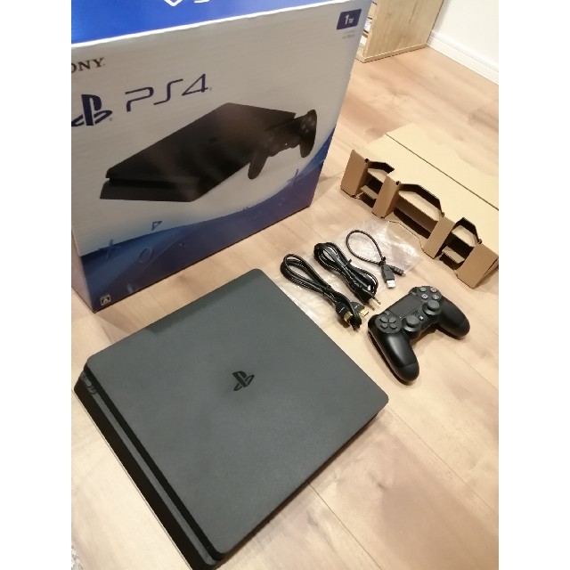 PS4  Slim  1TB  ジェットブラック