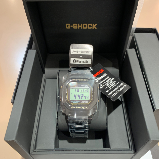 G-SHOCK(ジーショック)のGMW-B5000TB-1JR  G-SHOCK チタン人気商品 メンズの時計(腕時計(デジタル))の商品写真