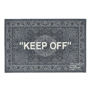 イケア(IKEA)のIKEA×ヴァージル　"KEEP OFF"ラグ　200×300(ラグ)