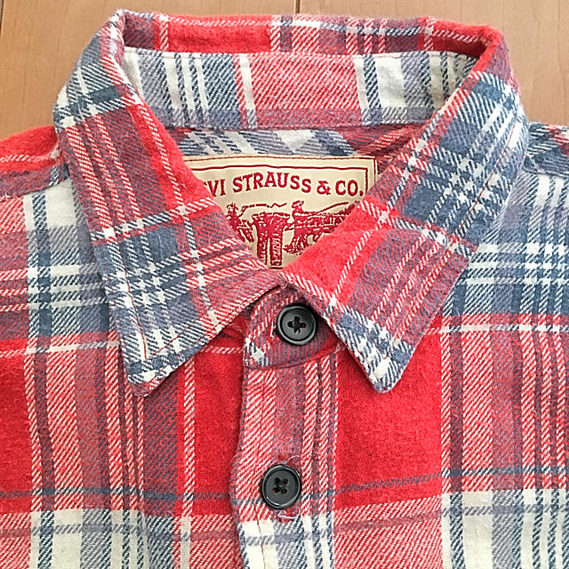 Levi's(リーバイス)のリーバイス ネルシャツ 130 キッズ/ベビー/マタニティのキッズ服男の子用(90cm~)(ブラウス)の商品写真