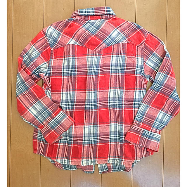 Levi's(リーバイス)のリーバイス ネルシャツ 130 キッズ/ベビー/マタニティのキッズ服男の子用(90cm~)(ブラウス)の商品写真