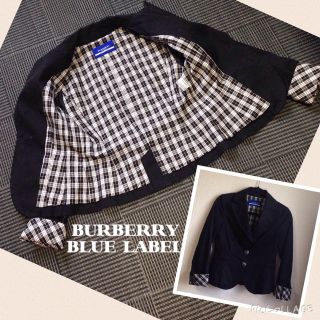 バーバリー(BURBERRY)のBURBERRY裏地総柄ジャケット(テーラードジャケット)