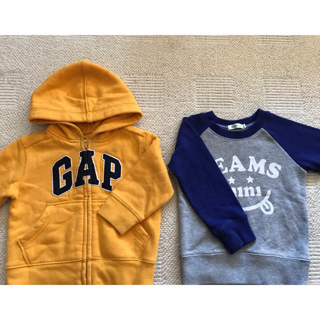 こども ビームス(コドモビームス)のまとめ売り   GAP  beams mini  男の子トレーナー キッズ/ベビー/マタニティのキッズ服男の子用(90cm~)(Tシャツ/カットソー)の商品写真