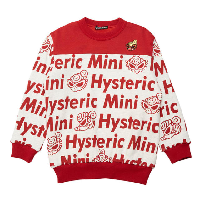 HYSTERIC MINI(ヒステリックミニ)のHYSTERICMINI 裏起毛BIGトレーナー キッズ/ベビー/マタニティのキッズ服女の子用(90cm~)(その他)の商品写真