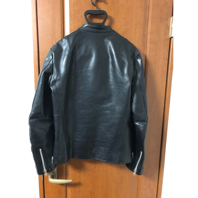 ISAMUKATAYAMA BACKLASH(イサムカタヤマバックラッシュ)のBACK LASHオリーチェ　イタリアンショルダーシングルライダースジャケット メンズのジャケット/アウター(ライダースジャケット)の商品写真