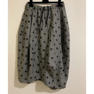 ブラックコムデギャルソン(BLACK COMME des GARCONS)のブラック コムデギャルソン ドーナツ型 パンツ ドット柄 水玉(カジュアルパンツ)