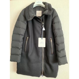 モンクレール(MONCLER)のMONCLER AGLAIA　アグライア　ブラック　0 未使用　タグ付き(ダウンジャケット)