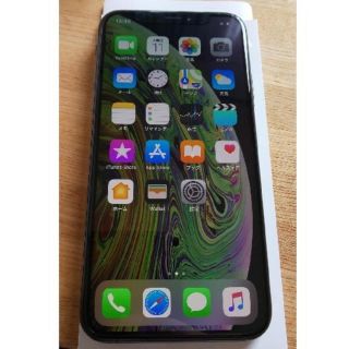 アップル(Apple)のiPhone xs 512GB スペースグレー(スマートフォン本体)