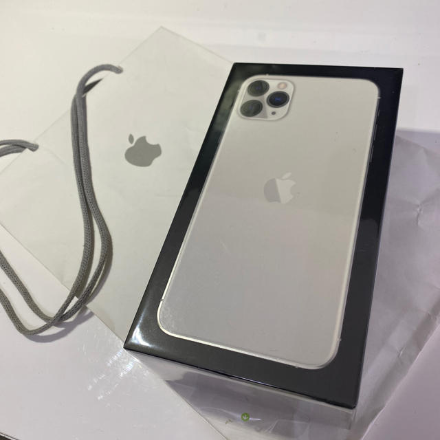 香港版iPhone11 Pro Max Silver 256G Apple袋有スマートフォン/携帯電話