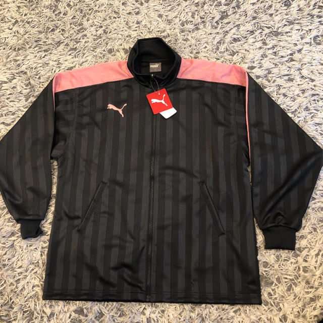 PUMAプーマ ジャージ復刻版上下セットL-Oサイズ グレー&ピンク PUMAプーマ ジャージ復刻版上下セットL-Oサイズ グレー&ピンク