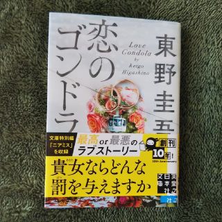 恋のゴンドラ 文庫(文学/小説)