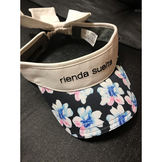 rienda(リエンダ)のリエンダ ゴルフ サンバイザー レディースの帽子(キャップ)の商品写真