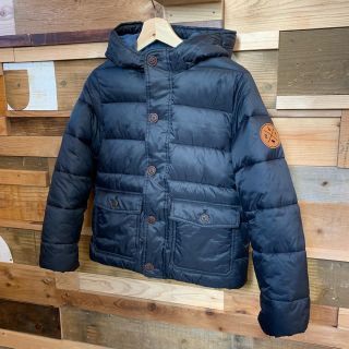 アバクロンビーアンドフィッチ(Abercrombie&Fitch)の美品 アバクロンビー キッズ 150cm 男の子 ジャンパー ネイビー(ジャケット/上着)