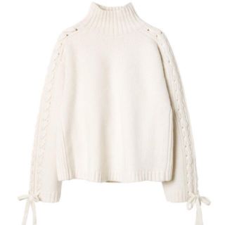 ルシェルブルー(LE CIEL BLEU)のLE CIEL BLEU Tasmania Wool Knit TOPS(ニット/セーター)