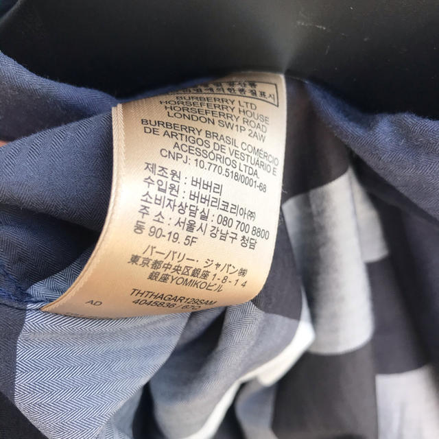 BURBERRY(バーバリー)の美品　バーバリー  チェックシャツ メンズのトップス(シャツ)の商品写真