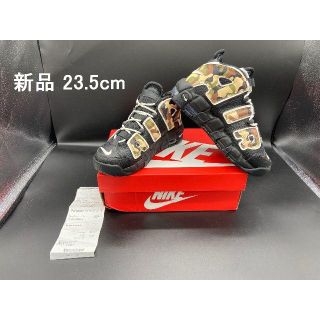 ナイキ(NIKE)の値下げ中【新品】 23.5cm Air More Uptempo Camo(スニーカー)