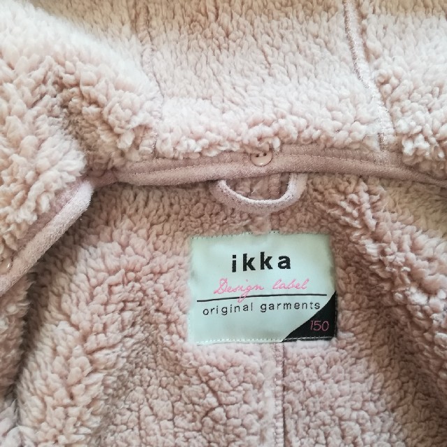 ikka(イッカ)の美品　ikka コート150cm キッズ/ベビー/マタニティのキッズ服女の子用(90cm~)(コート)の商品写真