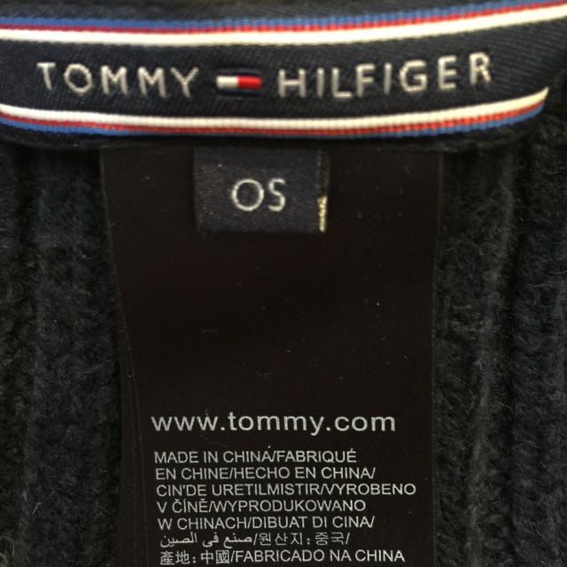 TOMMY HILFIGER(トミーヒルフィガー)のニット帽 ビーニー レディースの帽子(ニット帽/ビーニー)の商品写真