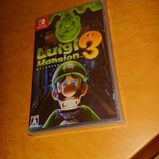 ニンテンドースイッチ(Nintendo Switch)のルイージマンション3 新品未使用(家庭用ゲームソフト)