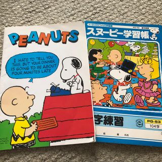 ピーナッツ(PEANUTS)の新品未使用　ピーナッツ　スヌーピー　ノート(ノート/メモ帳/ふせん)