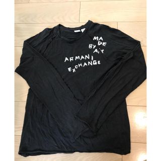 アルマーニエクスチェンジ(ARMANI EXCHANGE)のアルマーニエクスチェンジ メンズロングTシャツ M(Tシャツ/カットソー(半袖/袖なし))