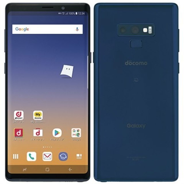 【未使用新品】Galaxy Note9 (SC-01L) ブルー SIMフリー版