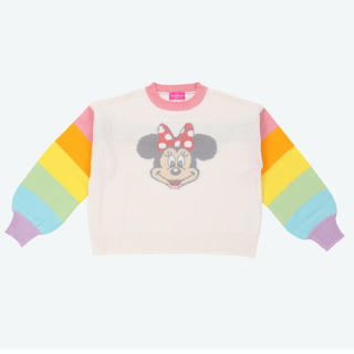 ディズニー(Disney)の新品未使用タグ付き　新作　ミニー　セーター　Lサイズ(ニット/セーター)
