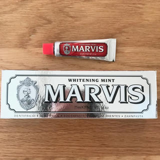 マービス(MARVIS)の【未使用】MARVIS ホワイトニングミント 歯磨き粉(歯磨き粉)