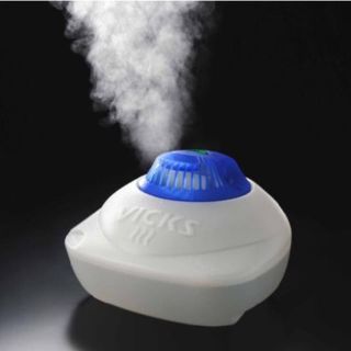 VICKS スチーム式 加湿器 二回美品(加湿器/除湿機)