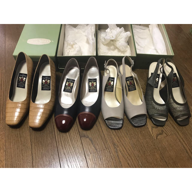 最前線の 【美品】MIHAMA 4点セット 靴 ミハマ ハイヒール/パンプス - marcheetcombraille.fr