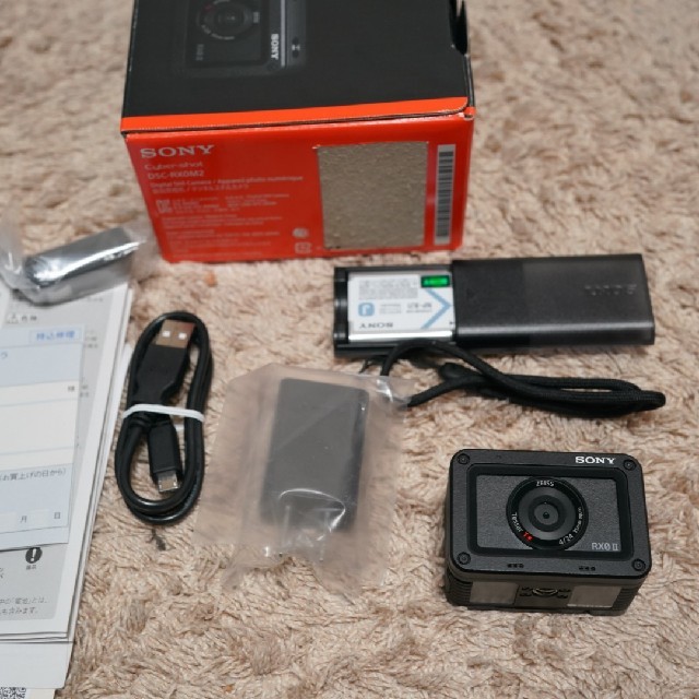 SONY 予備バッテリー付 SONY コンパクトデジタルカメラ RX0 II RX0 予備バッテリー付 DSC RX0M2 偉大な！！