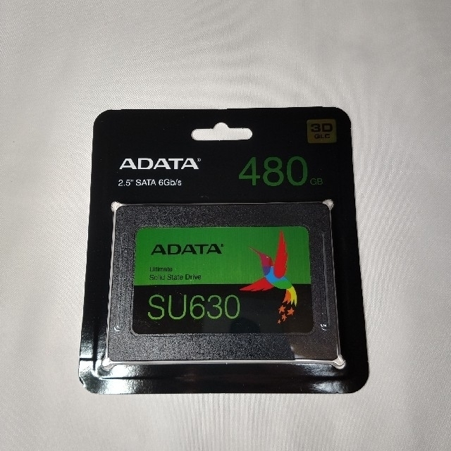 ADATA　SSD　480GB　2.5"SATA　6Gb/s