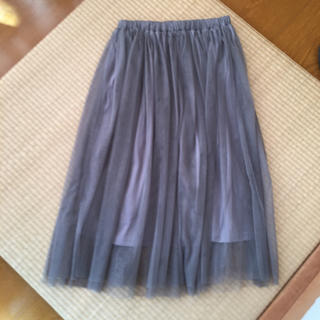 コウベレタス(神戸レタス)のチュールのスカート(ひざ丈スカート)