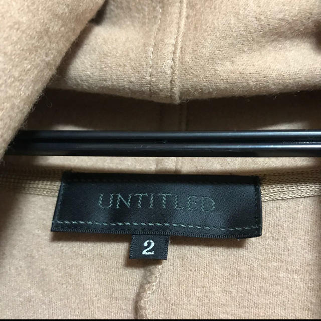 UNTITLED(アンタイトル)のuntitled アンタイトル  コーディガン コート レディースのジャケット/アウター(ロングコート)の商品写真