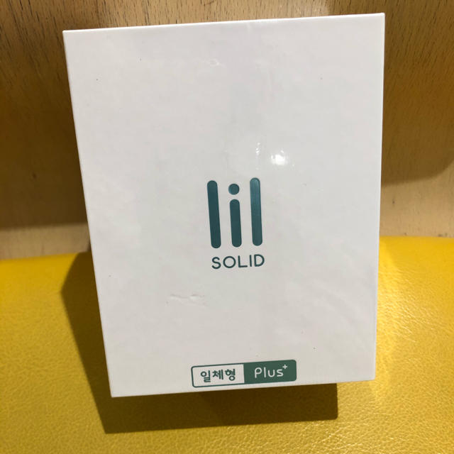 日本未入荷＊iQOS アイコス　lil(リール)新型　電子タバコ　solid