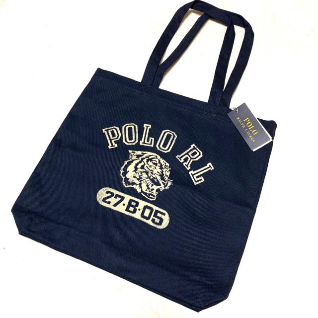 【POLO】ポロラルフローレン タイガー キャンバス トートバッグ