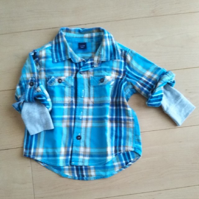 babyGAP(ベビーギャップ)のbabyGAP　80 　シャツ キッズ/ベビー/マタニティのベビー服(~85cm)(シャツ/カットソー)の商品写真