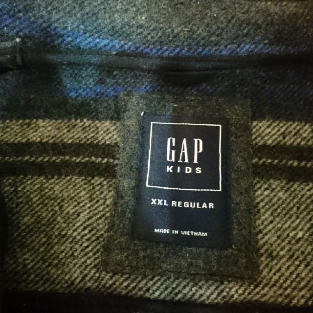 GAP(ギャップ)のジュニアダッフルコート キッズ/ベビー/マタニティのキッズ服男の子用(90cm~)(コート)の商品写真