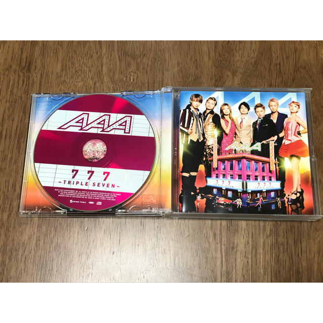 AAA(トリプルエー)の777 -TRIPLE SEVEN-」 エンタメ/ホビーのCD(その他)の商品写真