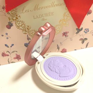 レメルヴェイユーズラデュレ(Les Merveilleuses LADUREE)の未使用 リミテッドピンクケース プレストチーク LADUREE(チーク)