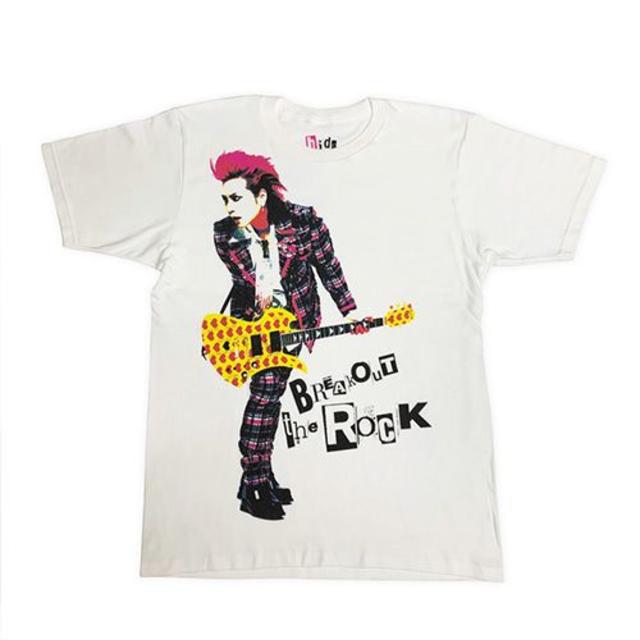 hide BREAK OUT THE ROCK Tシャツ ホワイト M-www.mwasaving.com