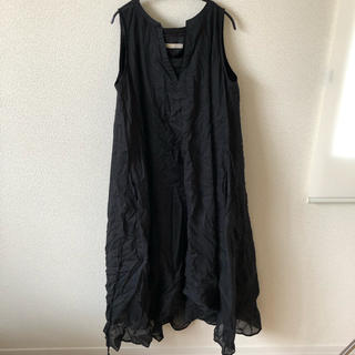 カージュ(Khaju)のしょうわ様専用　khaju ワンピース黒&ベージュ 2点(ロングワンピース/マキシワンピース)