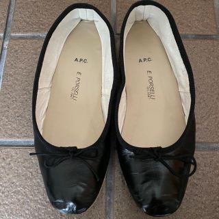 A.P.C - a.p.c.×ポルセリ バレエシューズの通販｜ラクマ