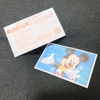 ディズニー(Disney)のディズニー　2パーク年間パスポート引換券(遊園地/テーマパーク)