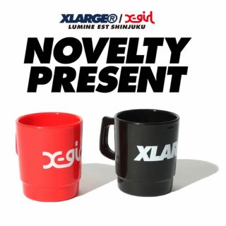 エックスガール(X-girl)の【非売品】XLARGE エクストララージ マグカップ  プラマグ スタッキング(容器)