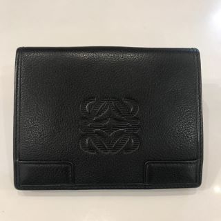 ロエベ(LOEWE)のロエベ！折り財布！黒！アナグラム(折り財布)